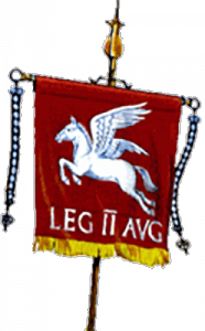 A Roman vexillum or standard - the origin of the term vexillology