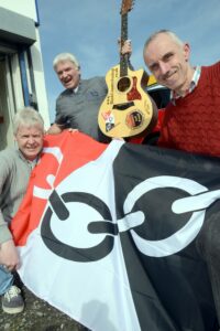 Preparing for Black Country Day at Black Country Radio, March 2014