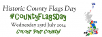 Logo for Historic County Flags Day, 23 July 2014