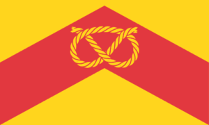 The County Flag of Staffordshire