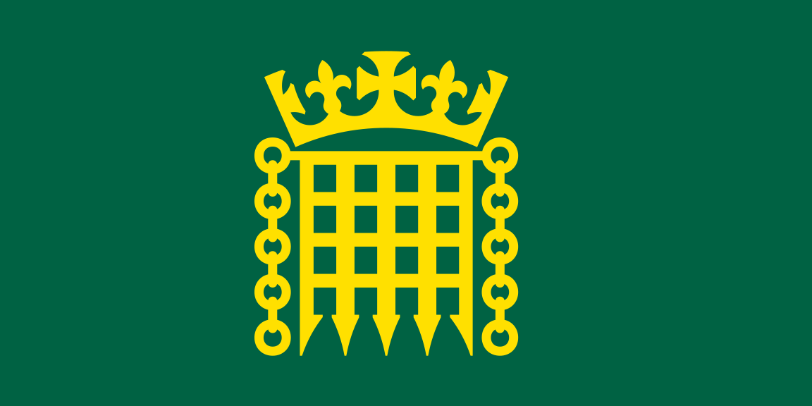 House of Commons Flag | UK Parliament | The Flag Institute