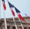 French Tricolores fly outside the Assemblée nationale, Paris, on 15 February 2024 to celebrate the 230th anniversary of the flag